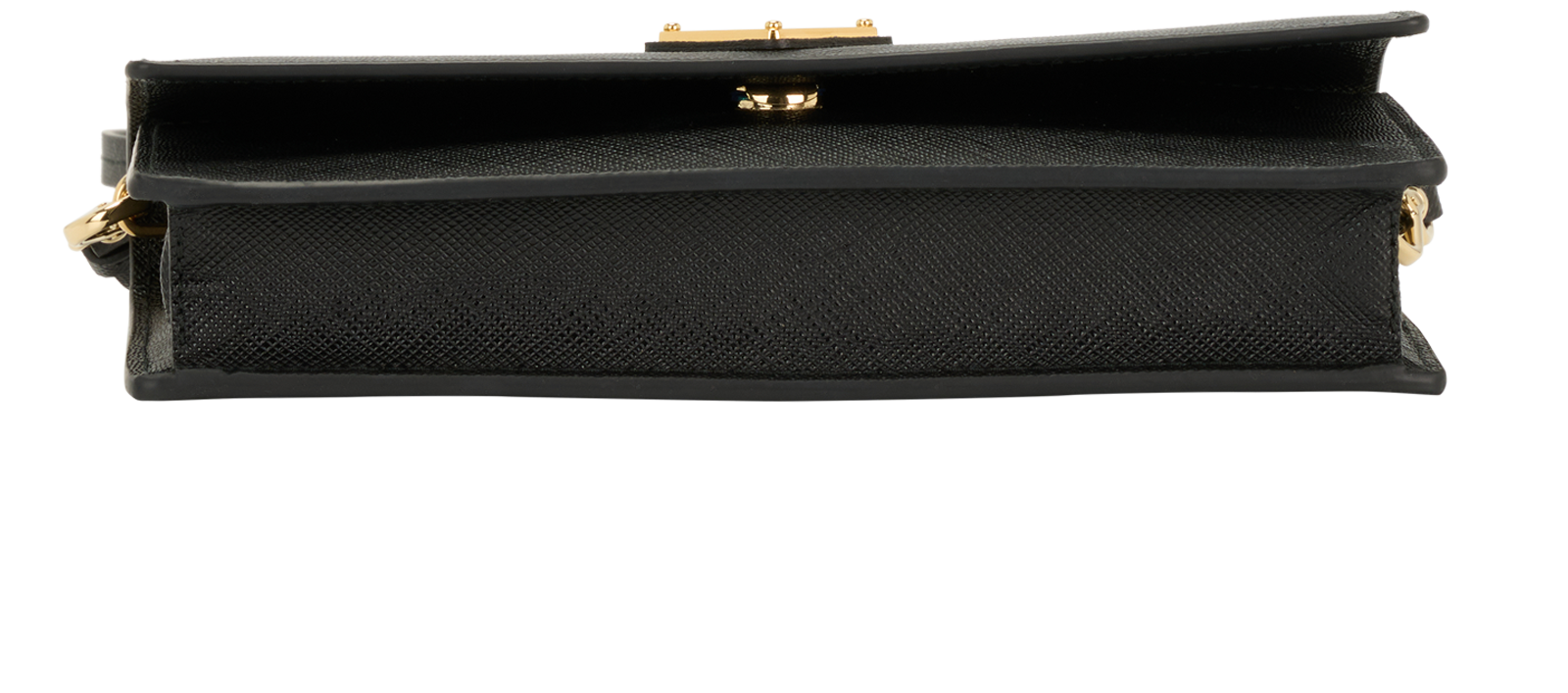 Mini WOC, &pound;850, Handbags, Black, Leather, Top view